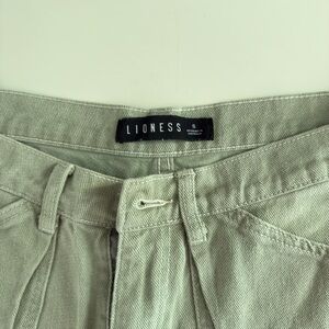 LIONESS tan cargo pant